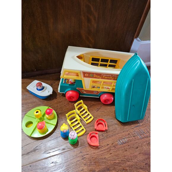 Fisher Price RV Camper & Boat - Picture 3 of 8